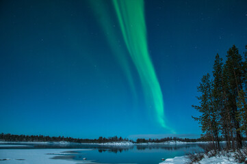 Northern lights in Finland