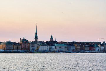 view of the town