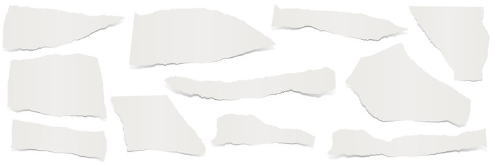 collection scrap of paper