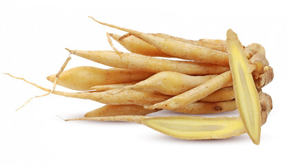 Fingerroot isolated on white background