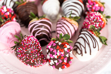 Chocolate dipped strawberries