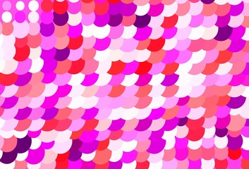 Light Purple, Pink vector layout with circle shapes.