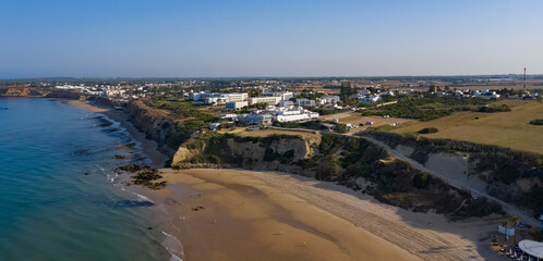 Aerial view of Fontanilla beach in Conil © Pablo