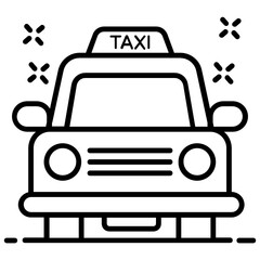 
Taxi icon design, local transport 
