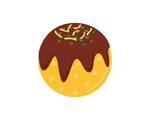 たこ焼きのベクターイラスト