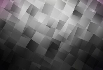 Dark Gray vector backdrop with rhombus.