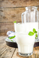 Cold Indian drink Lassi