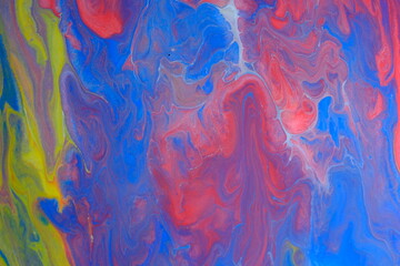 Acrylic paint pouring background, Luxury colors.
