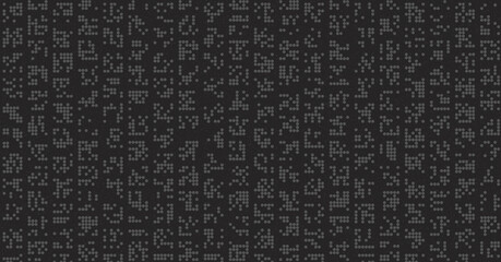 Abstract Color Halftone Dots generative art background illustration