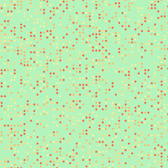 Abstract Color Halftone Dots generative art background illustration