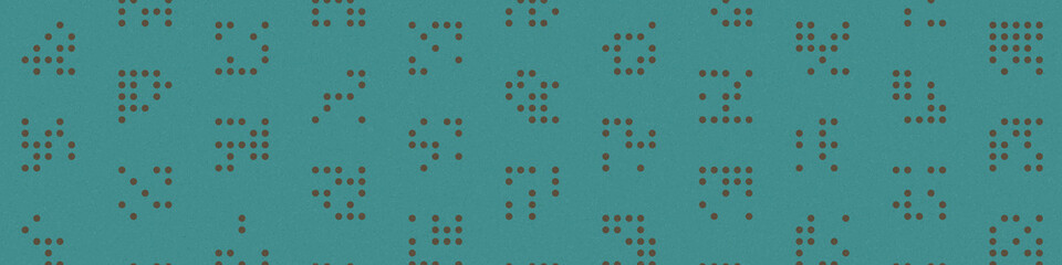 Abstract Color Halftone Dots generative art background illustration