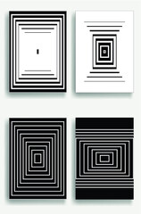 Abstract Hipster Lines Background . Vector Line Design .