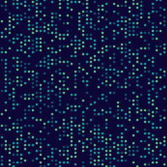 Abstract Color Halftone Dots generative art background illustration