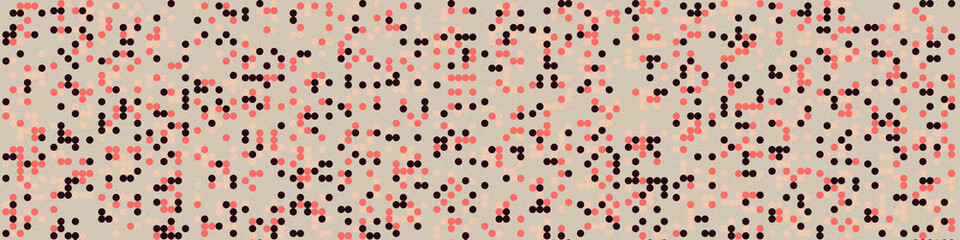 Abstract Color Halftone Dots generative art background illustration