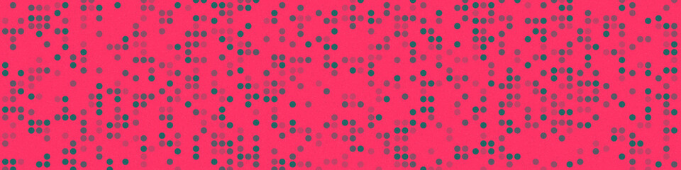 Abstract Color Halftone Dots generative art background illustration