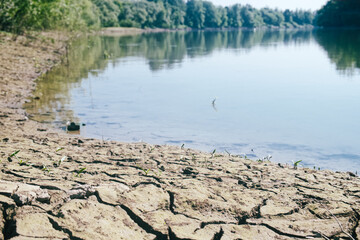 Global warming and arid soil during the dry season in Croatia
