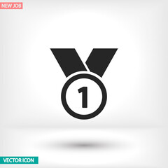 Award icon vector icon , lorem ipsum Flat design