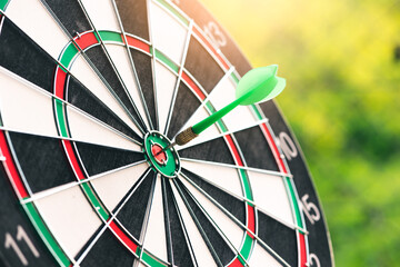 dart on target