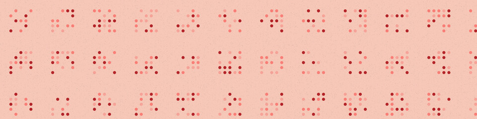 Abstract Color Halftone Dots generative art background illustration