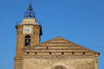 historical buildings in vasto city in abruzzo region of itlaly