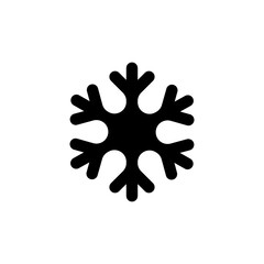 Snowflake icon. Snow. Winter. Christmas concept. Vector on isolated white background. EPS 10