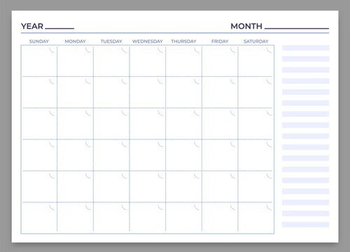 Monthly Planners Images – Browse 201,477 Stock Photos, Vectors