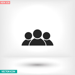 Vector people icon design 10 eps illustration man icon