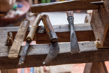 Inle Lake, Myanmar 12/16/2015 paper making workshop in floating village