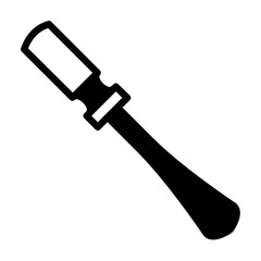 Tyre Dedicate Stick Repair Instrument  Vector color Icon Design, Car Tyre and Alignment Service Center Tools on white background, wheel bar drop forged Tool, Vanadium Steel Tire Opener Tool Concept, 