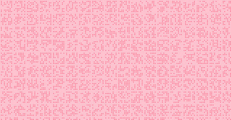 Abstract Color Halftone Dots generative art background illustration