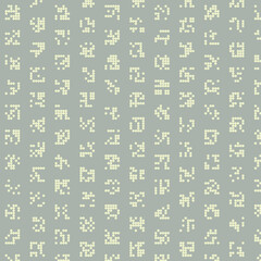 Abstract Color Halftone Dots generative art background illustration