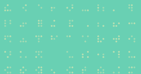 Abstract Color Halftone Dots generative art background illustration