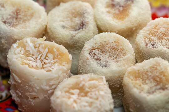 Close Up Coconut Candy