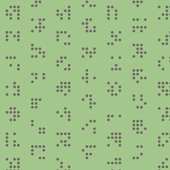 Abstract Color Halftone Dots generative art background illustration