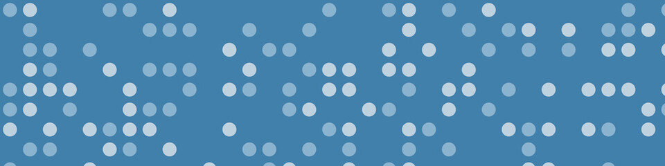 Abstract Color Halftone Dots generative art background illustration