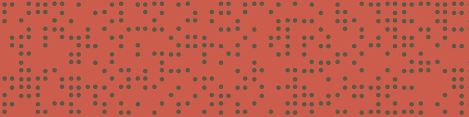 Abstract Color Halftone Dots generative art background illustration