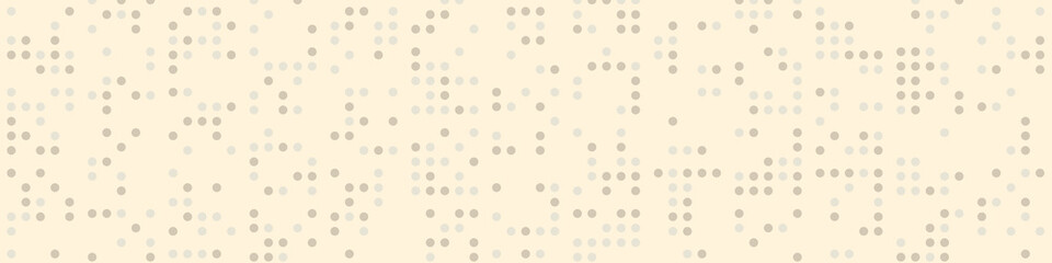 Abstract Color Halftone Dots generative art background illustration