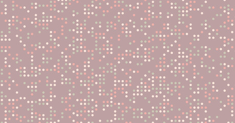 Abstract Color Halftone Dots generative art background illustration