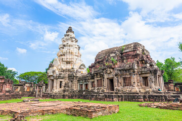 Prasat Hin Phanomwan Architectural archaeological sites in ancient Khmer beliefs Built around the 16th-17th century as a temple Later it was converted to a Buddhist temple in Nakhon Ratchasima, Thaila