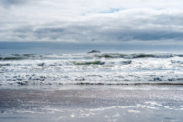 Stormy seas in Cape Town South Africa
