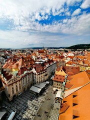 Fototapeta na wymiar Vista de Praga