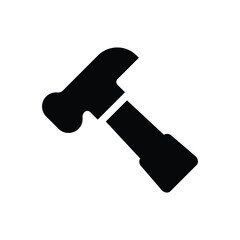 Hammer icon handle vactor icon