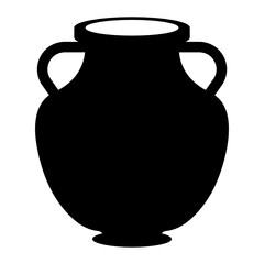 
An icon design of pot in modern isometric style 
