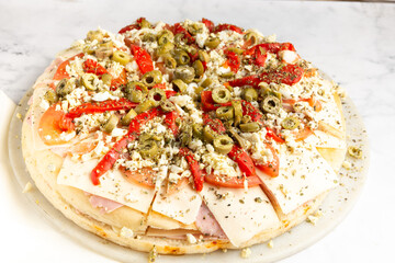pizza rellena
