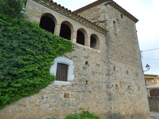 Pubol, village in Costa Brava. Girona. Catalonia,Spain