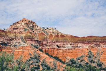 Fototapeta premium Palo Duro State Park landscape 