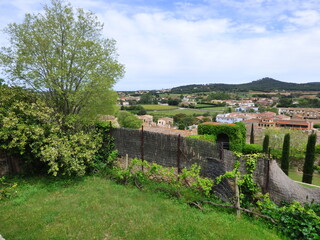 Fototapeta na wymiar Pals, beautiful medieval village in Costa Brava. Girona. Catalonia,Spain
