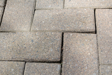 Fototapeta premium Close-up on the paving stones of an alley
