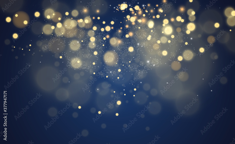 Poster beautiful sparks shine with special light. vector sparkles on a transparent background. christmas ab