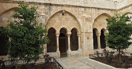 Fototapeta na wymiar Church of the Nativity, Bethlehem, Palestine.